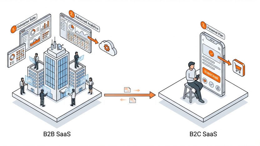 SaaS B2B vs SaaS B2C