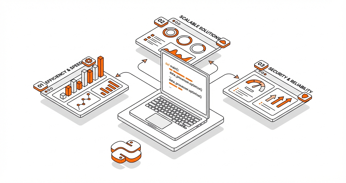 Agence web Python : avantages et quand la choisir | PeakLab