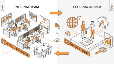 Créer son SaaS en interne vs externaliser : avantages et inconvénients